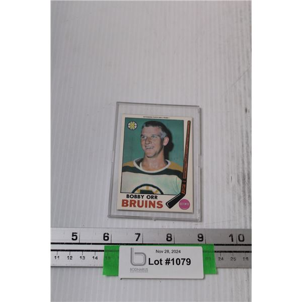 Bobby Orr 1991 Commemorative Hockey Card