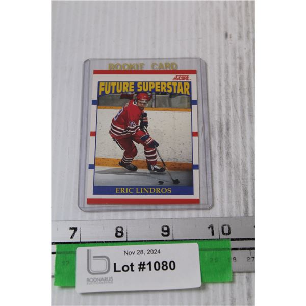 Eric Lindros Score 1990 Future Superstar Hockey Rookie Card