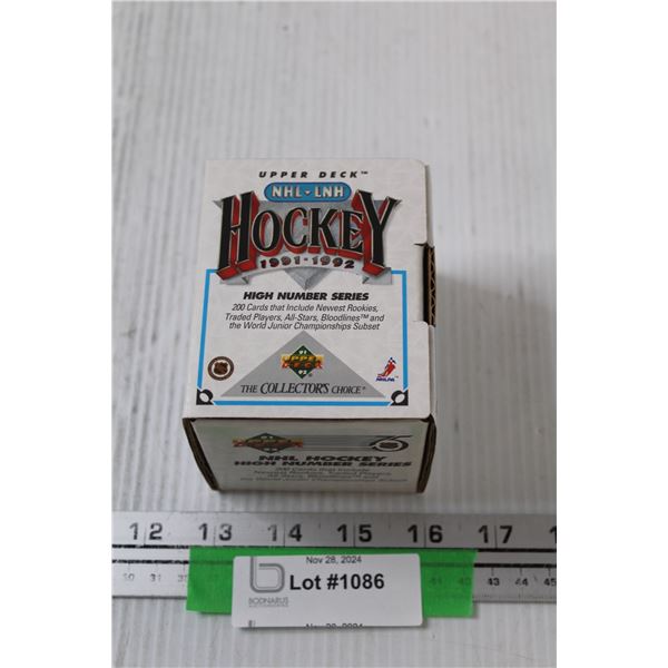 Upper Deck 1991-92 NHL Hockey High Number Cards Set