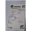 Image 4 : Hockey Superstars 1986, Larry McDonald Signed Card, Saskatchewan Roughriders Autographs - Unknown Ye