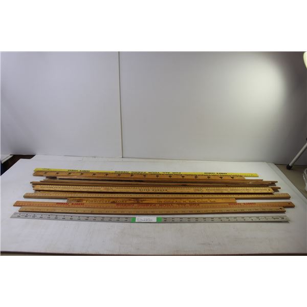 (15) Meter and Yard Sticks
