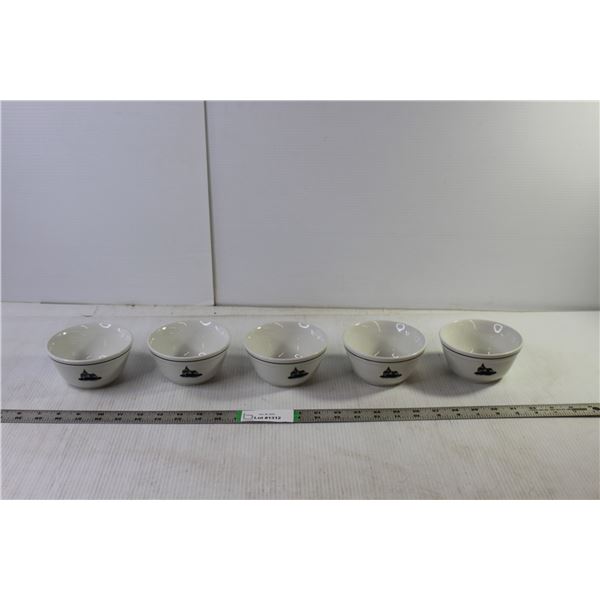 (5) Ceramic Bowls