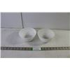 Image 1 : (2) Milk Glass Fire King Bowls