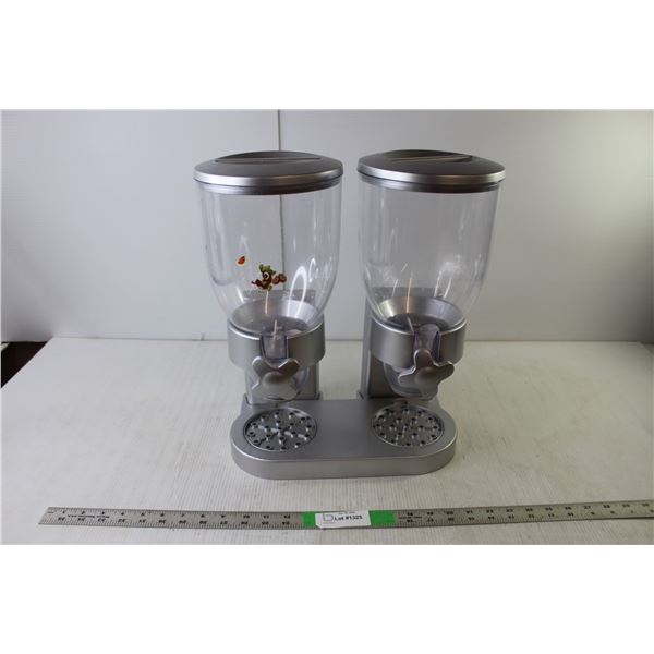 (2) Plastic Dispensers 16" Tall