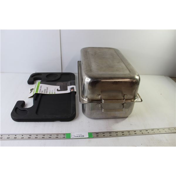 Steering Wheel Tray & Roasting Pan