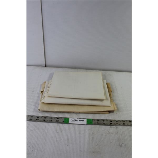 (4) Assorted RM Maps- Dundurn 1996, Blucher, Greenfield, Sask. Water Corp.