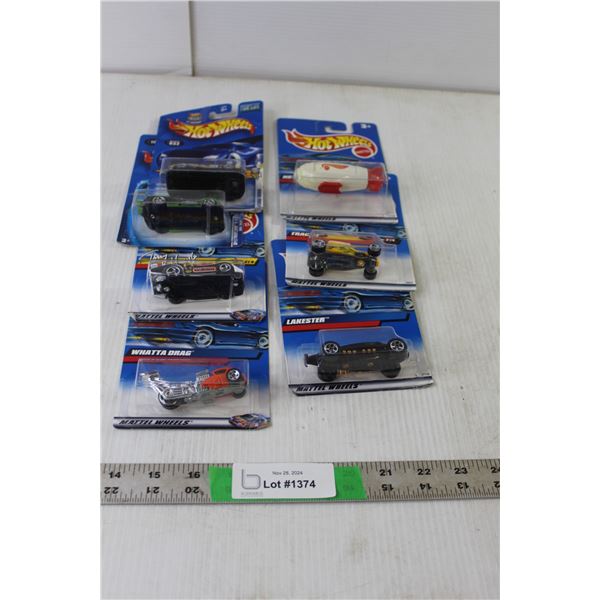 (7) Hot Wheels Cars- Tony Hawk, Misc.