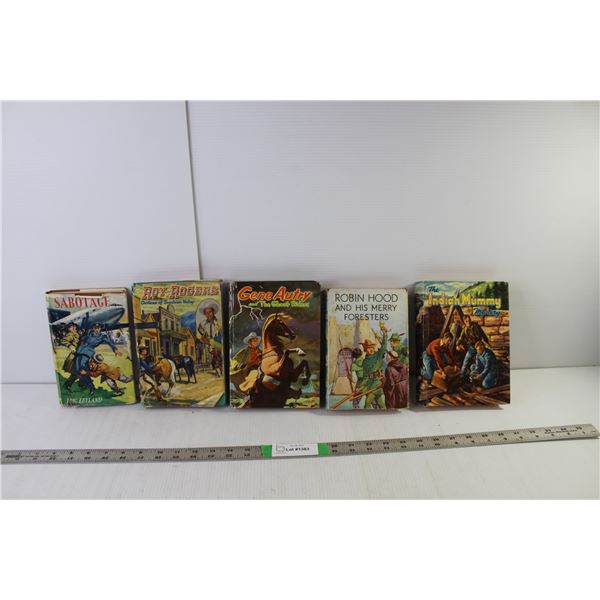 (5) Vintage Chapter Books