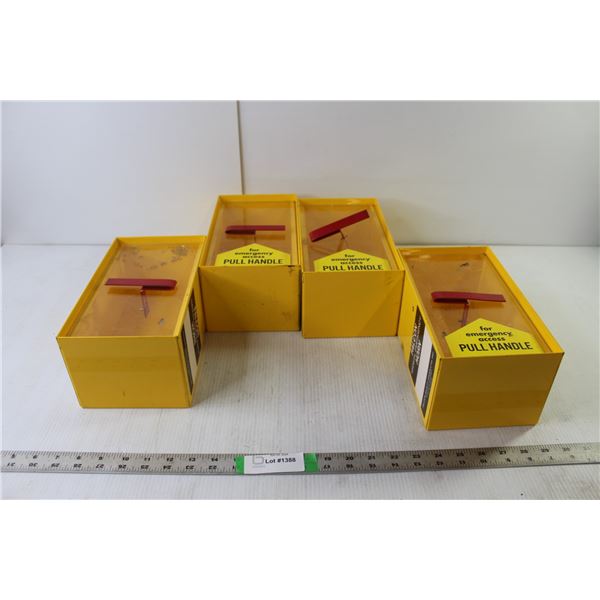 (4) Falcon Emergency Horn Boxes