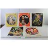 Image 1 : (5) RCA Video Discs- Battlestar Galactica, Muhammed Ali, Bruce Lee, Lord of the Rings, Godfather