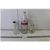 Image 1 : (3) Glass Bottles- Coke 13" Tall, Skull & Dutchmen Dairy