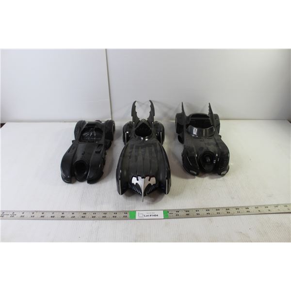 (3) Batmobile Toys