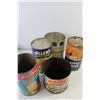 Image 3 : Household Items- Christmas Decor, (5) Tin Cans, Misc.