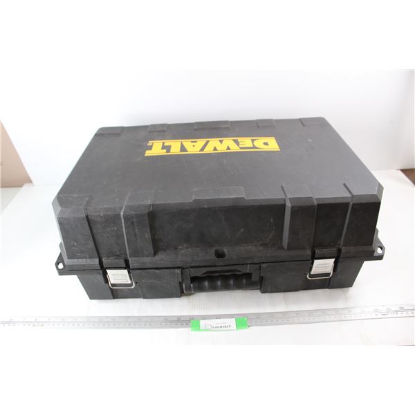 DeWalt Saw Tool Case, 23'' x 14'' x 10''- Empty