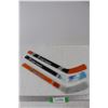 Image 1 : (3) Little Caeser's Mini Hockey Sticks