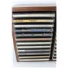 Image 2 : (34) Various CDs w/ Rack 17'' x 5.5'' x 9'' , Steve Earle, Chuck Berry, Misc.