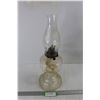 Image 1 : Kerosene Lamp w/ Clear Base, 18.5''