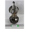 Image 1 : Unmarked Kerosene Lamp w/ Wall Hanging Mount- As Is