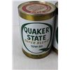 Image 3 : (2) 1 Litre Quaker State Super Blend 10w 30 Motor Oil Cans- Both Full
