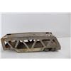 Image 2 : Metal Tonka Truck Car Hauler Trailer- As Is