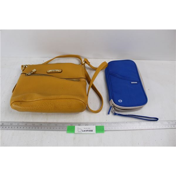 Women's New York Purse, Defway Small Wallet Like Bag- Both As Is