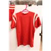 Image 2 : * Red Baseball Uniform Set - Shirt and Pants - Size S