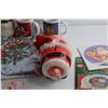 Image 8 : Christmas Table Cloths, Ceramic Mugs, Piggy Coin Bank and Edible Cake Decor
