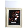 Image 3 : (2) Framed Velvet Painting Puppy Art 17'' x 14''