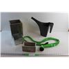 Image 1 : Garden Hose, Watering Can and Planters