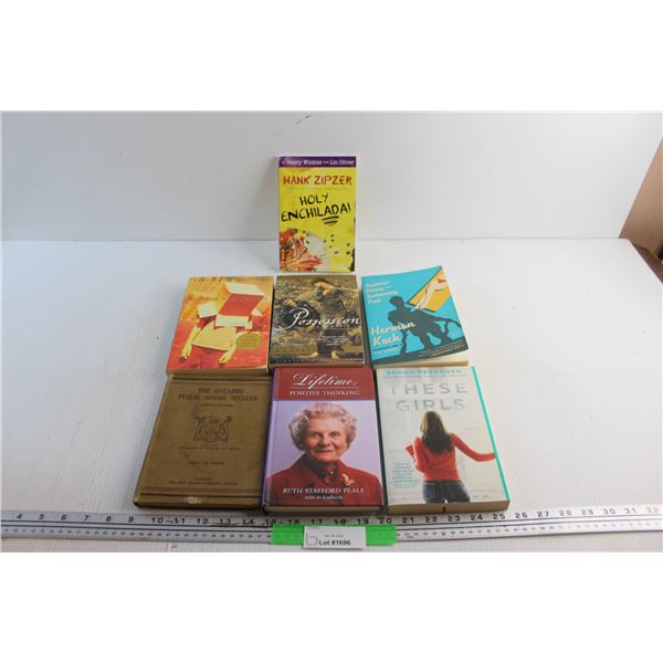 (7) Books - These Girls, Hank Zipzer and Running with Scissors