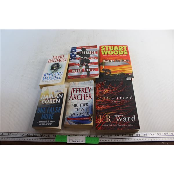 (6) Books - Jeffrey Archer, Robert O'Neill and David Baldacci