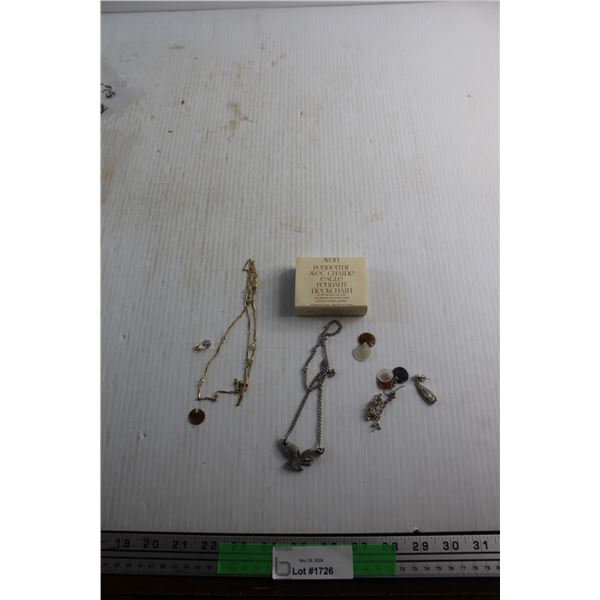 Necklaces, Pendants and Earrings