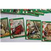 Image 5 : (72) Santa Around The World Vintage Card Set