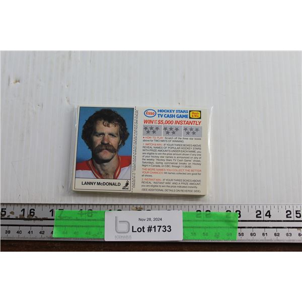 1983-84 Esso Hockey Complete 21 Card Set - Sealed