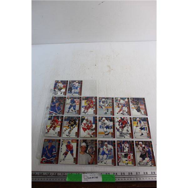 1993-94 Upper Deck Hat Tricks 20 Card Set