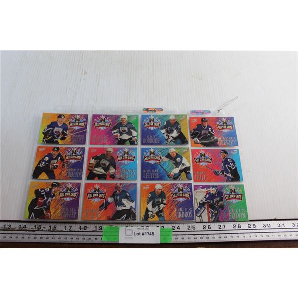 (12) 1994-95 Fleer Ultra All Star Hockey Cards Set
