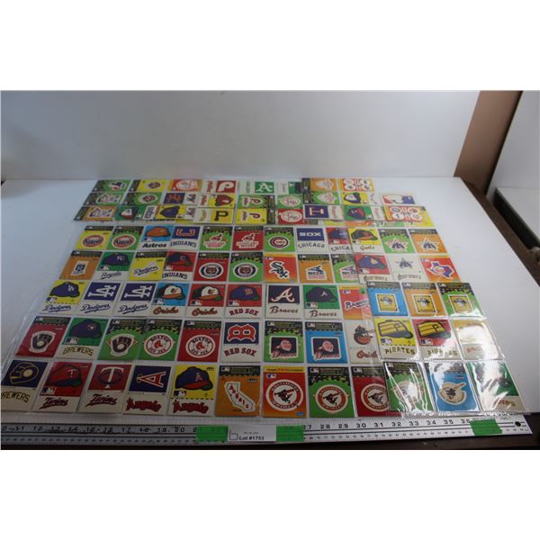 (98) Baseball Team Assorted Collectible Cards