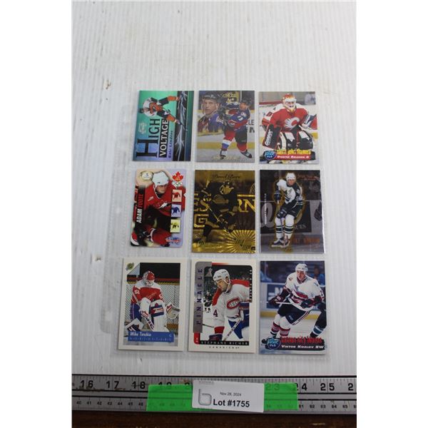 (9) Hockey Promo Cards