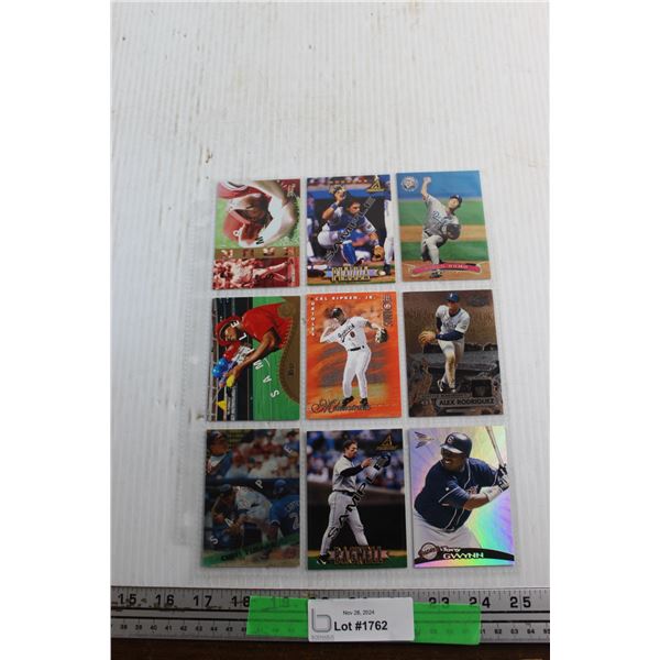 (9) Baseball Promo Cards