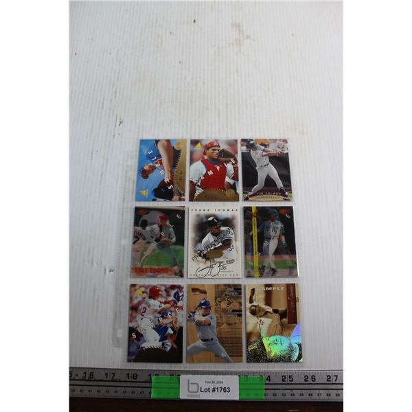 (9) Baseball Promo Cards