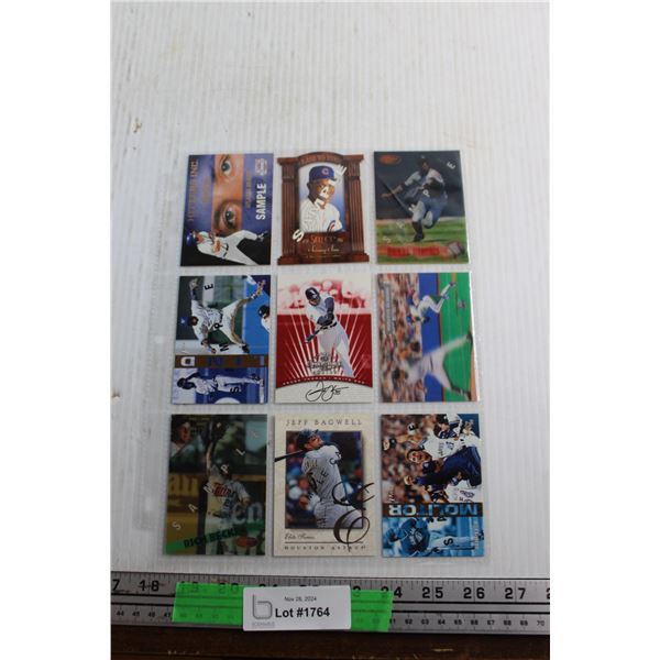 (9) Baseball Promo Cards
