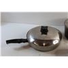 Image 4 : (2) Cooking Pots and Frying Pan with Lids