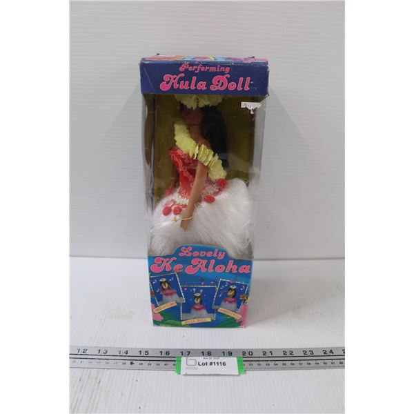 Battery Powered Performing Hula Doll in Box - No Batteries