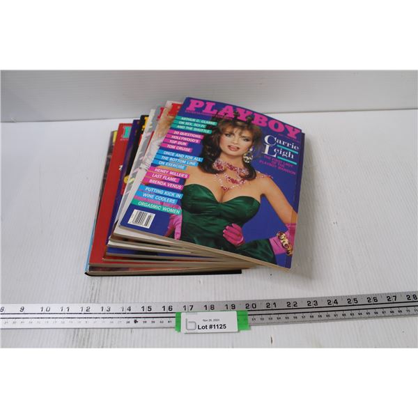 (7) Playboy Magazines - 1986; (1) Penthouse Magazine - 1983