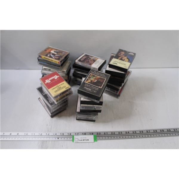 Assortment of Cassette Tapes