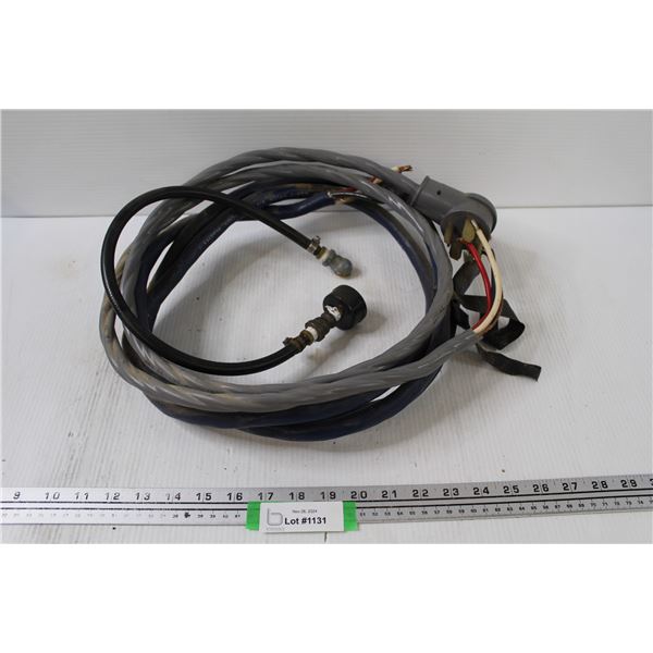 220 Volt Wiring With Plug, Tire Inflation Gauge