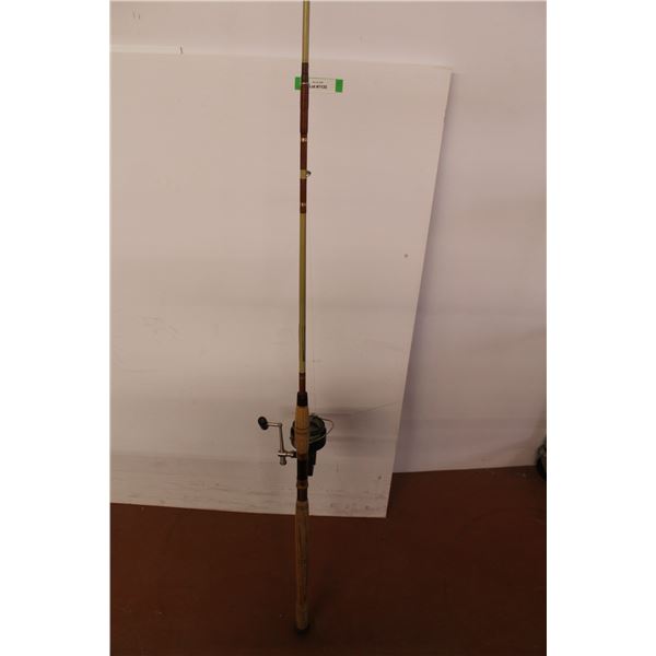 Major' Fishing Rod, Zebco XB95 Fishing Reel