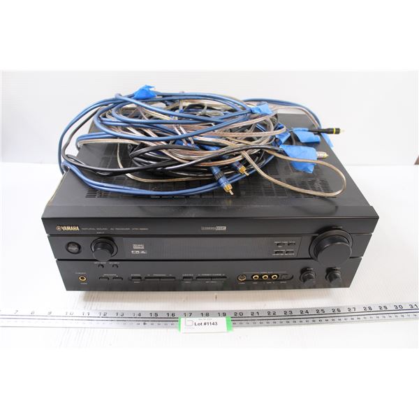 Yamaha 5660 Receiver With Remote and Wires