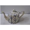Image 3 : Rose Brocade Porcelain Tea Pot, Tea Cozy