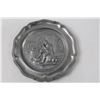 Image 5 : (2) Decorative Pewter Plates